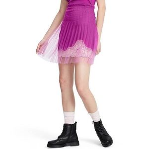 Rodarte for Target Lace Tulle Skirt in Purple Sz 5